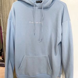 Baby blue PLT hoodie